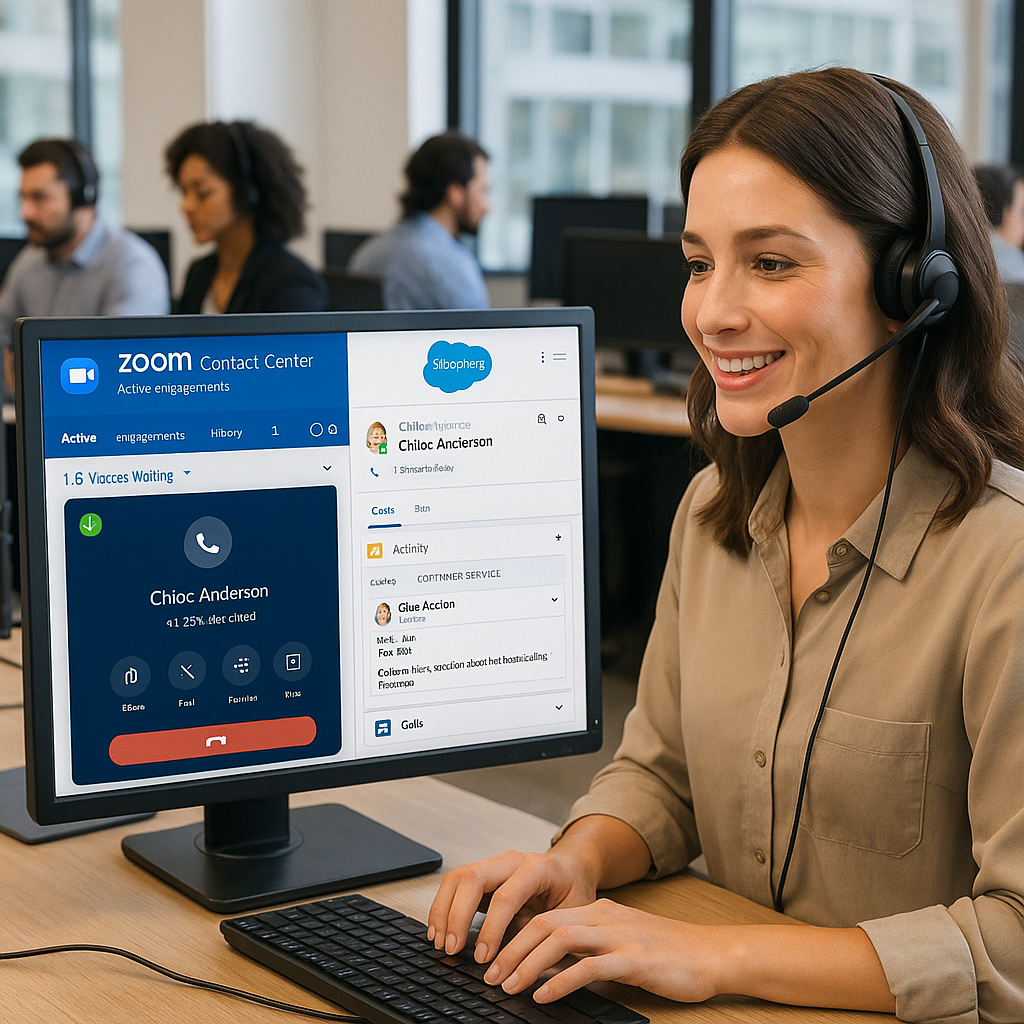 Zoom + Salesforce Integration | Elevate Your Contact Center Experience