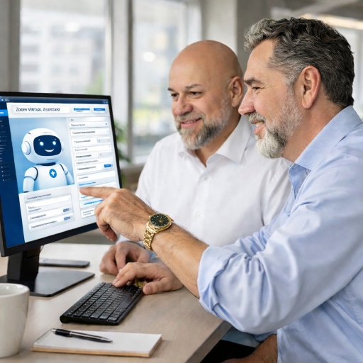 jason and shawn zoom virtual agent